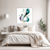 Dynamic Flow Abstract Bedroom Demo