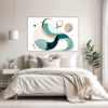 Dynamic Flow Abstract Bedroom Demo