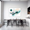 Dynamic Flow Abstract Dining Room Demo