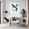 Dynamic Flow Abstract Dining Room Demo