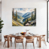 Eagle's Mountain Pass View Dining Room Demo