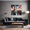 Edgy Rock Rebel Living Room Demo