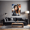 Edgy Rock Rebel Living Room Demo