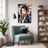 Edgy Rock Rebel Living Room Demo