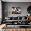 Edgy Rock Rebel Living Room Demo