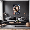 Edgy Rock Rebel Living Room Demo