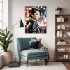 Edgy Rock Rebel Living Room Demo