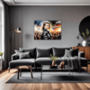 Edgy Rock Rebel Living Room Demo