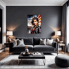 Edgy Rock Rebel Living Room Demo