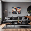 Edgy Rock Rebel Living Room Demo