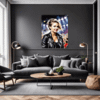 Edgy Rock Rebel Living Room Demo