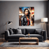Edgy Rock Rebel Living Room Demo