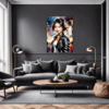 Edgy Rock Rebel Living Room Demo