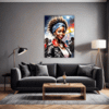 Edgy Rock Rebel Living Room Demo