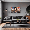 Edgy Rock Rebel Living Room Demo
