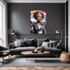 Edgy Rock Rebel Living Room Demo