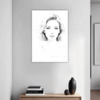 Elegant Female Portrait Hallway Demo