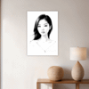 Elegant Female Portrait Hallway Demo