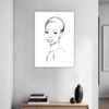 Elegant Female Portrait Hallway Demo