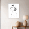 Elegant Female Portrait Hallway Demo