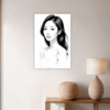 Elegant Female Portrait Hallway Demo