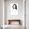 Elegant Female Portrait Hallway Demo
