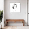 Elegant Female Portrait Hallway Demo