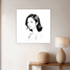 Elegant Female Portrait Hallway Demo