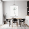 Elegant Orchid Bloom Dining Room Demo
