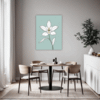 Elegant Orchid Bloom Dining Room Demo