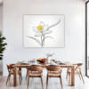 Elegant Orchid Bloom Dining Room Demo