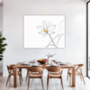 Elegant Orchid Bloom Dining Room Demo