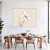 Elegant Orchid Bloom Dining Room Demo
