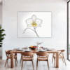 Elegant Orchid Bloom Dining Room Demo