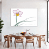 Elegant Orchid Bloom Dining Room Demo