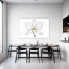 Elegant Orchid Bloom Dining Room Demo