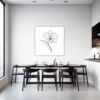 Elegant Orchid Bloom Dining Room Demo