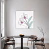 Elegant Orchid Bloom Dining Room Demo