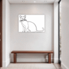 Elegant Siamese Feline Hallway Demo