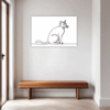 Elegant Siamese Feline Hallway Demo