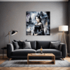 Elegant Victorian Goth Living Room Demo