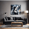 Elegant Victorian Goth Living Room Demo