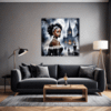 Elegant Victorian Goth Living Room Demo