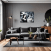 Elegant Victorian Goth Living Room Demo