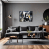 Elegant Victorian Goth Living Room Demo