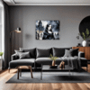 Elegant Victorian Goth Living Room Demo