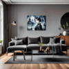 Elegant Victorian Goth Living Room Demo