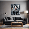Elegant Victorian Goth Living Room Demo