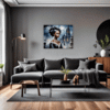 Elegant Victorian Goth Living Room Demo