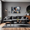 Elegant Victorian Goth Living Room Demo